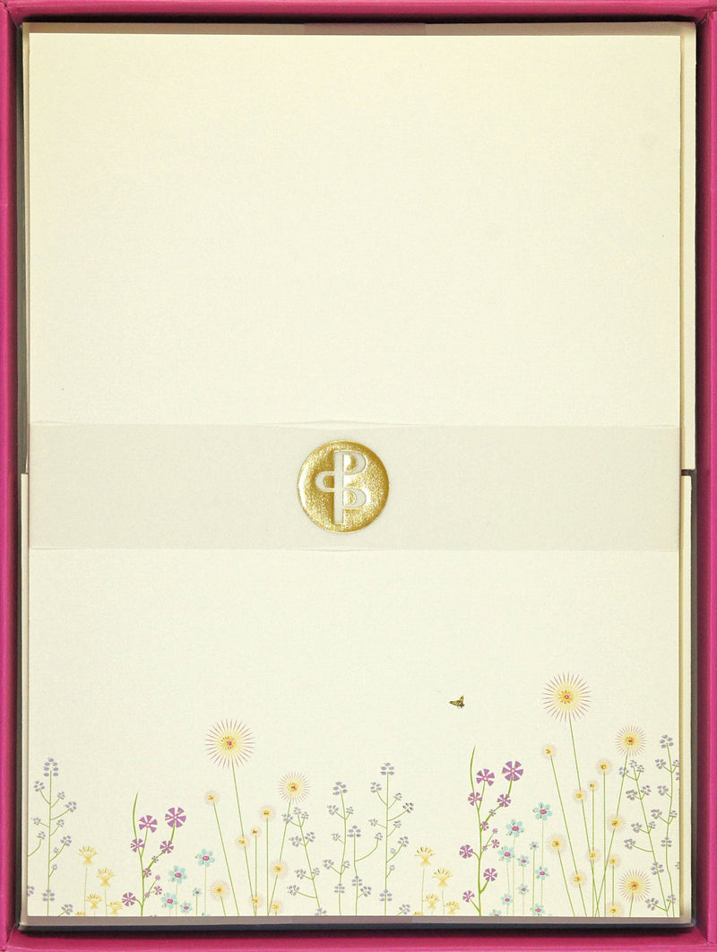 Sparkly Garden Stationery Set