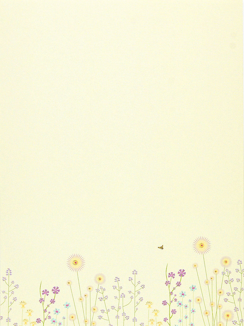 Sparkly Garden Stationery Set
