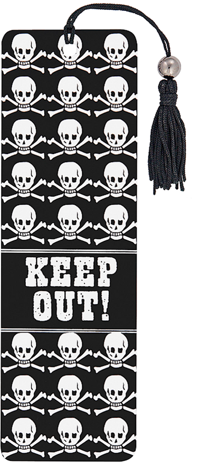 Keep Out! Bookmark