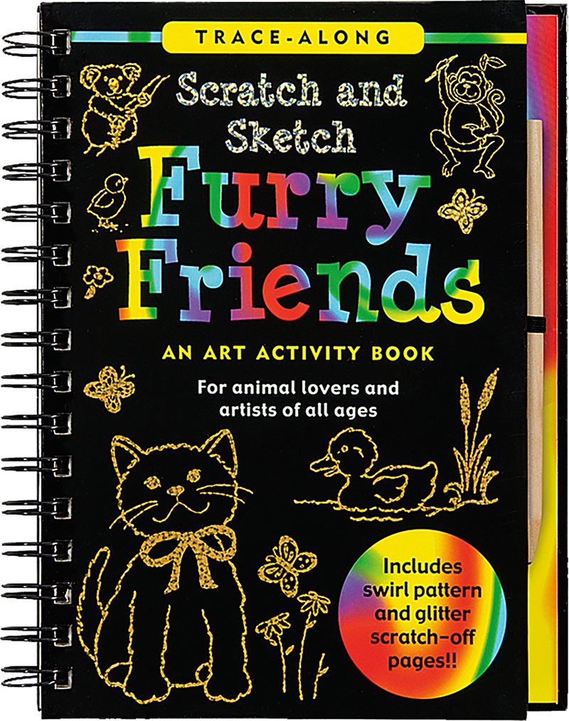 Furry Friends Scratch and Sketch
